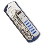 Alargador-3Mts---6-Tomas-Gris---2-Usb-Royaltech-Alargadores