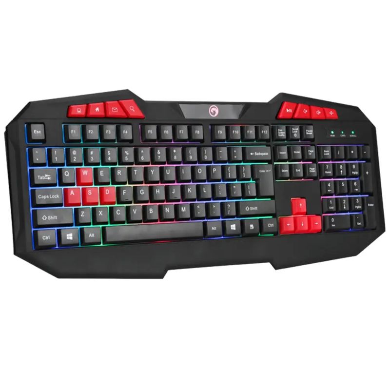 Teclado Gamer Usb Membrana Marvo Mouse y Teclados
