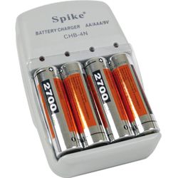 SPIKE CARGADOR CON 4PILAS 2700MAH