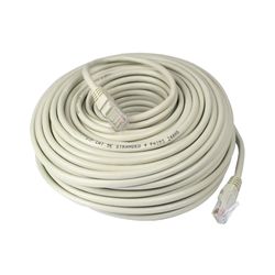 CABLE DE RED 30M GRIS 24AWG CAT5E ARMADO