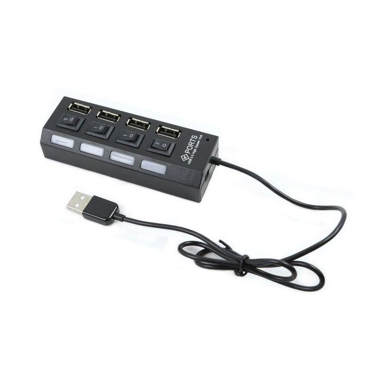 Usb-Hub-4-Puertos-2.0-Cables-Adaptadores-y-Hub