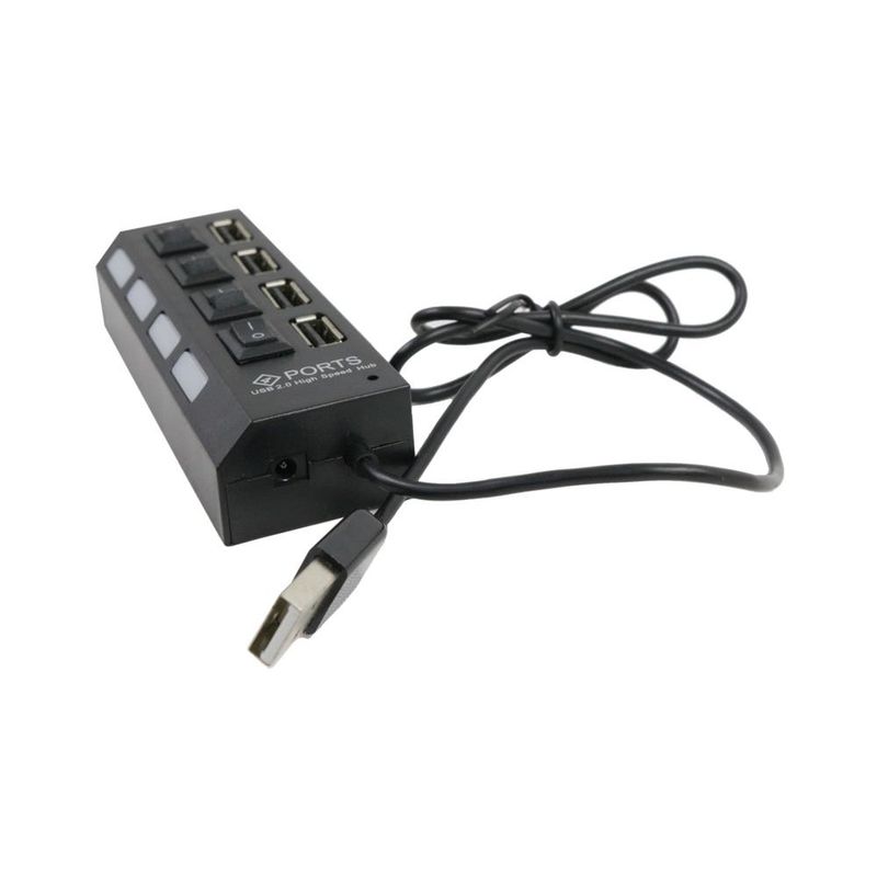 Usb-Hub-4-Puertos-2.0-Cables-Adaptadores-y-Hub