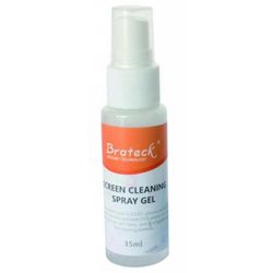 BRATECK SET LIMPIA PANTALLAS 2 EN 1.  35ML. BRATEK