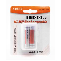 SPIKE BLISTER AAAX2 PILA RECARGABLE 1100MA