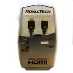 Cable-Hdmi-3Mts-19Pin-M-M-Royaltech-Hdmi