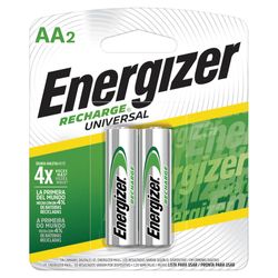 ENERGIZER BLISTER AAX2 PILA RECARGABLE 2000MAH