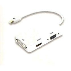 NEXIOA ADAPTADOR DISPLAYPORT 4K A HDMI-VGA-DVI