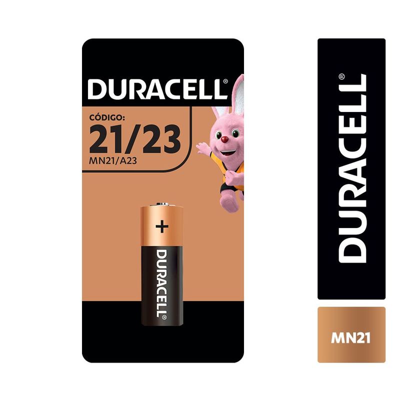 PILA ALCALINA DURACELL MN21 23 12V 6 UNIDADES