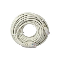 CABLE DE RED 15M GRIS 24AWG CAT5E ARMADO
