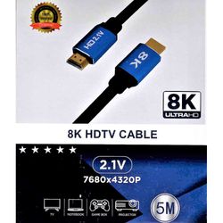 CABLE HDMI ULTRA HD 8K, 5MTS