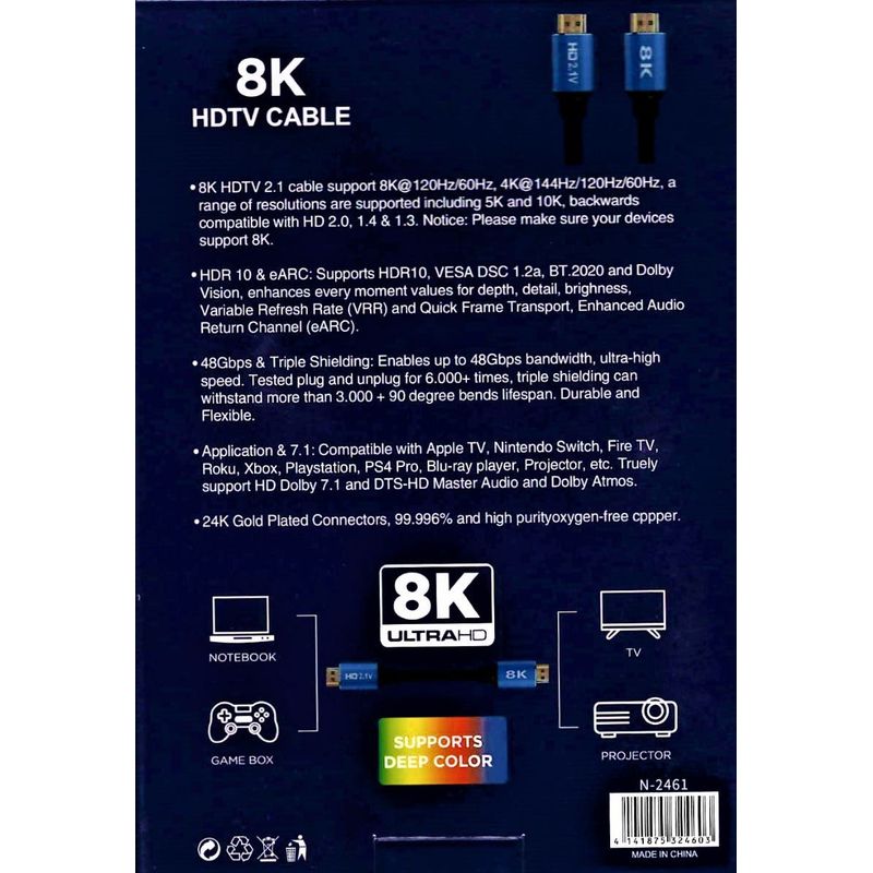 Cable-Hdmi-Ultra-Hd-8K-3Mts-Hdmi