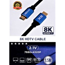 CABLE HDMI ULTRA HD 8K, 1,5MTS