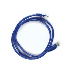 CABLE DE RED 1M AZUL  26AWG ARMADO