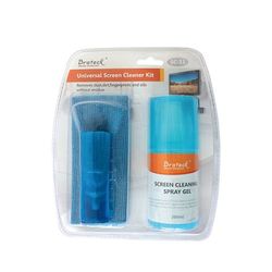 BRATECK SET LIMPIA PANTALLAS 3 EN 1.  200ML. BRATEK
