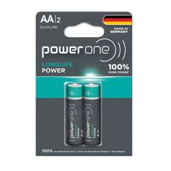 POWER ONE BLISTER PILAS ALCALINAS AA X 2
