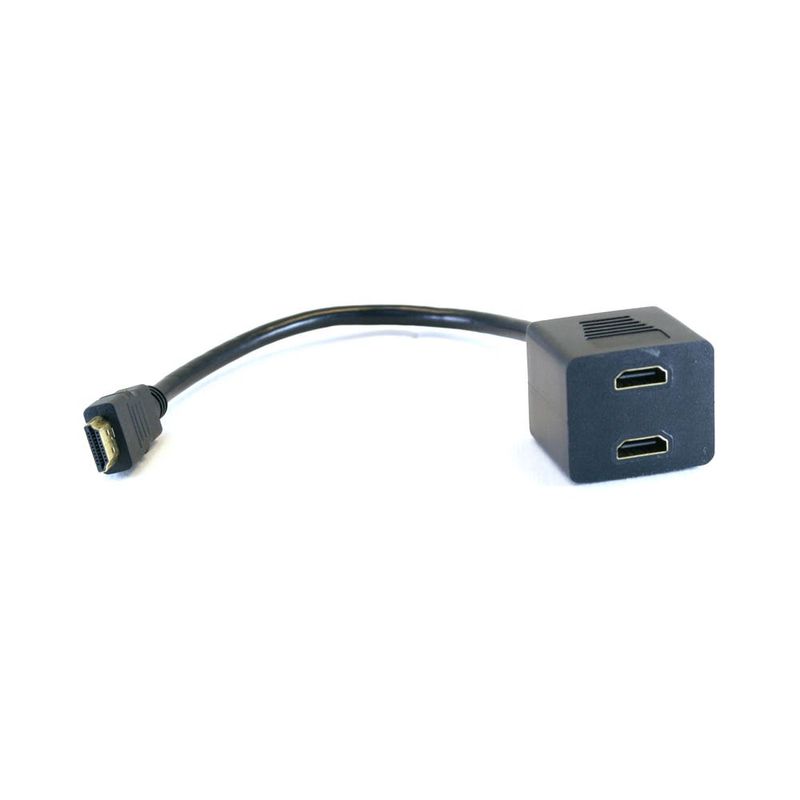 Splitter Pasivo HDMI Macho a 2 HDMI Hembra