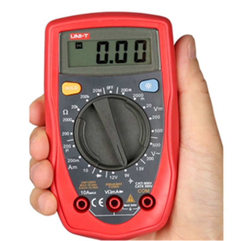 Multitester--Con-Termocupla-Ut-33C-Unit-Instrumentos-de-Medicion