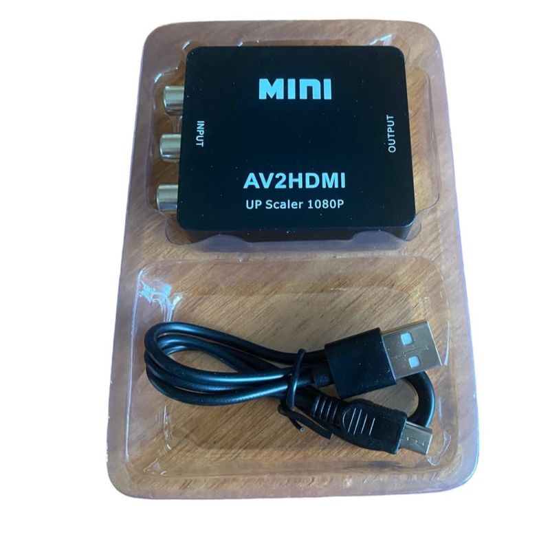 Conversor Av A Hdmi Conversores
