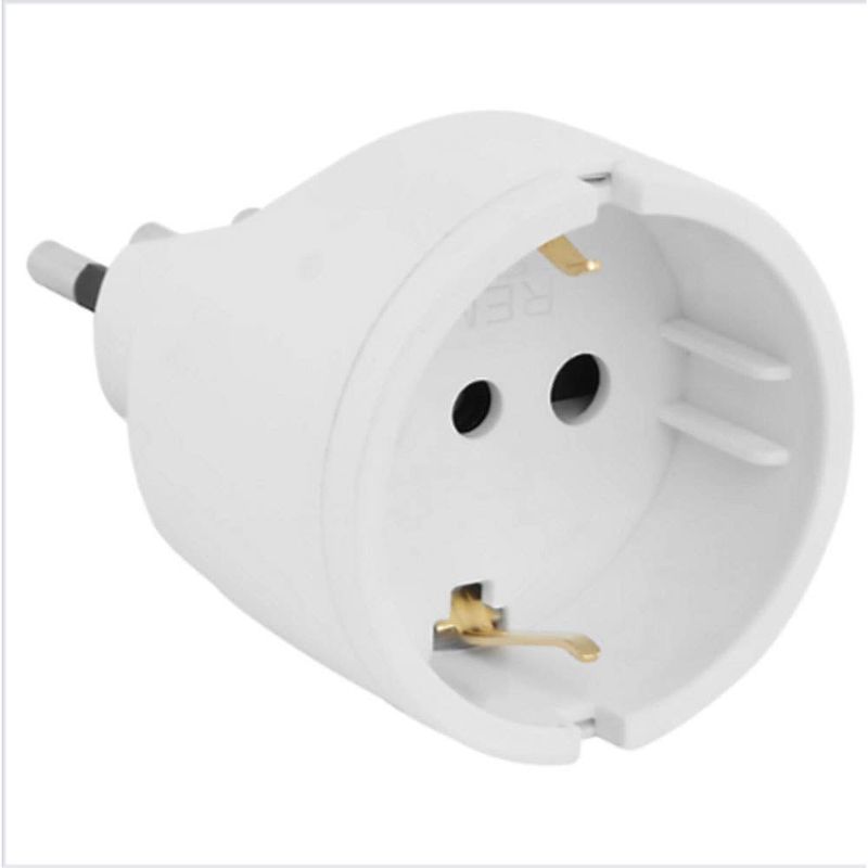 Adaptador 10-16a blanco Rema