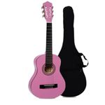Guitarra-Clasica-Nino-Pink---Bolso-Alaguez-Guitarras-Acusticas