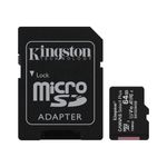 Tarjeta-De-Memoria-Micro-Sd-64Gb-Kingston-Canvas-Select-Plus-Uhs-I-Hc-Clase-10-U1--Adaptador-Sd-Tarjetas-de-Memoria
