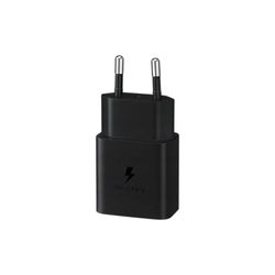 SAMSUNG CARGADOR DE PARED RAPIDO PD 15W + CABLE USB-C/USB-C 1MT  EP-T1510XBEGCH NEGRO