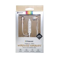 AUDIFONO POLAROID BLUETOOTH GRIS GOLD