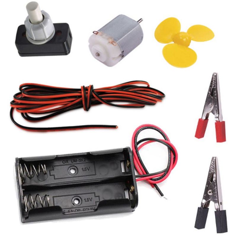 Set Electrico 10 Pzas Helice Y Pila Nilsa Partes y Componentes
