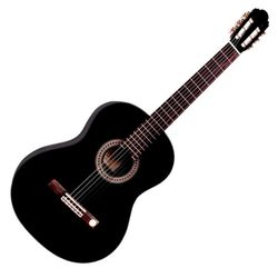 ALAGUEZ GUITARRA CLASICA NEGRA 39P
