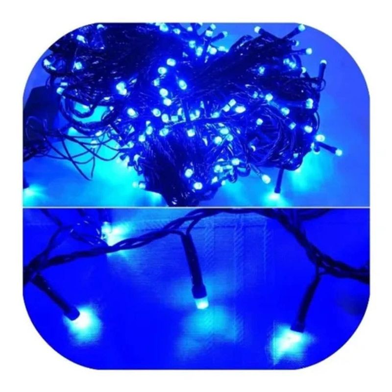 Luces-Navidad-400-Led-Azul-Funciones.-Exterior-Luces