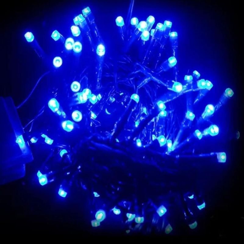 Luces-Navidad-400-Led-Azul-Funciones.-Exterior-Luces