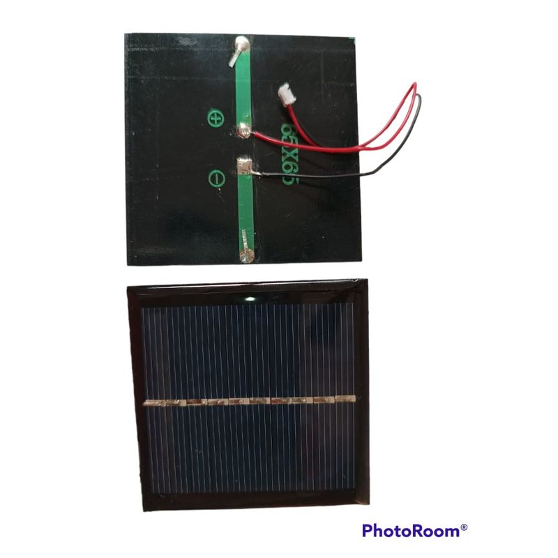 Panel Solar 9Volt Con Cable Nilsa Arduinos
