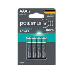 POWER ONE BLISTER PILAS ALCALINAS AAA X 8