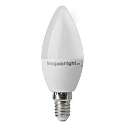 MEGABRIGHT AMPOLLETA LED VELA 5W LB E14