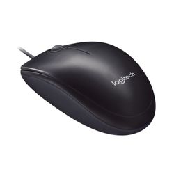 LOGITECH MOUSE OPTICO ALAMBRICO USB  M90 BLACK