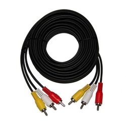 CABLE AUDIO 3X3RCA M/M 3 MT