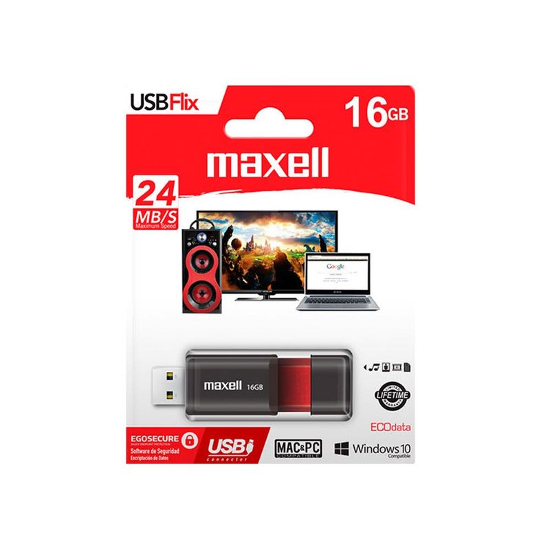 Pendrive-16Gb-Flix-Usbf-Maxell-Maxell-Pendrives