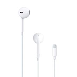APPLE MMTN2AM/A AUDIFONOS EARPODS CON CABLE LIGHTNING ORIGINAL BLANCO