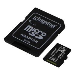 KINGSTON TARJETA DE MEMORIA MICRO-SD 32GB  CANVAS SELECT PLUS UHS-I HC CLASE 10 U1 /ADAPTADOR SD