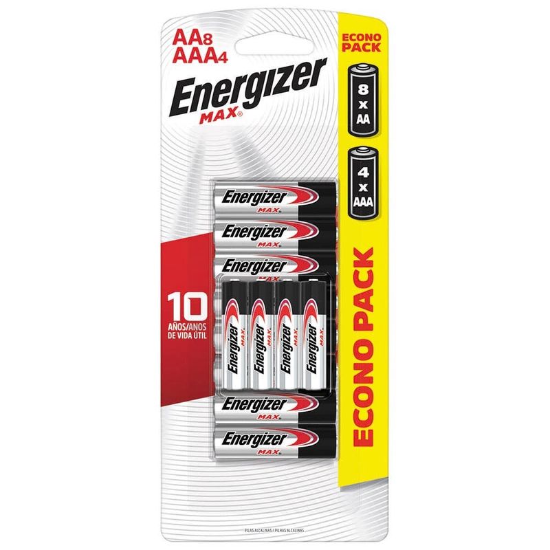 Pack-Pilas-Aax8-Aaax4-Energizer-AA