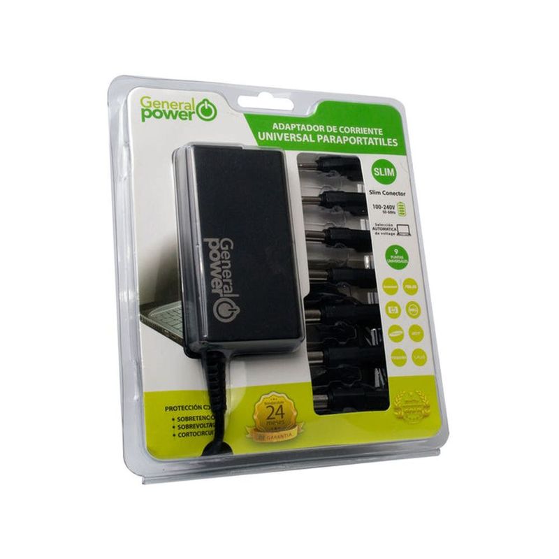 Cargador-Universal-65W-Slim-Slim--Auto--General-Power-Cargadores-Notebooks