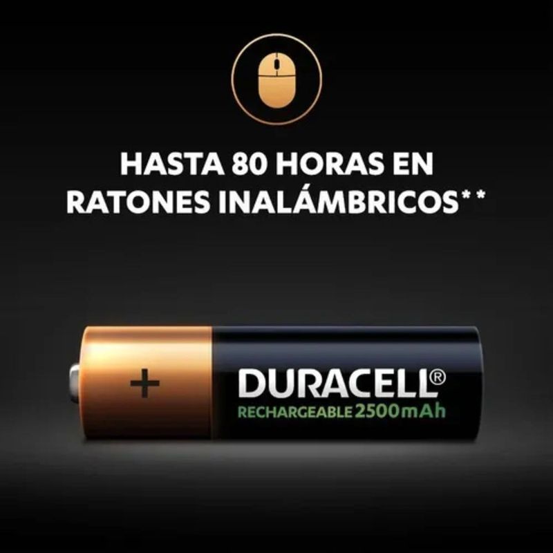 PILA DURACELL AA Blister x4 unidades