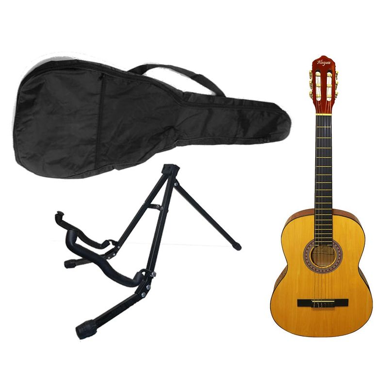 Set-Guitarra-Clasica-Nogal-39P-C-Atril-Guitarras-Acusticas