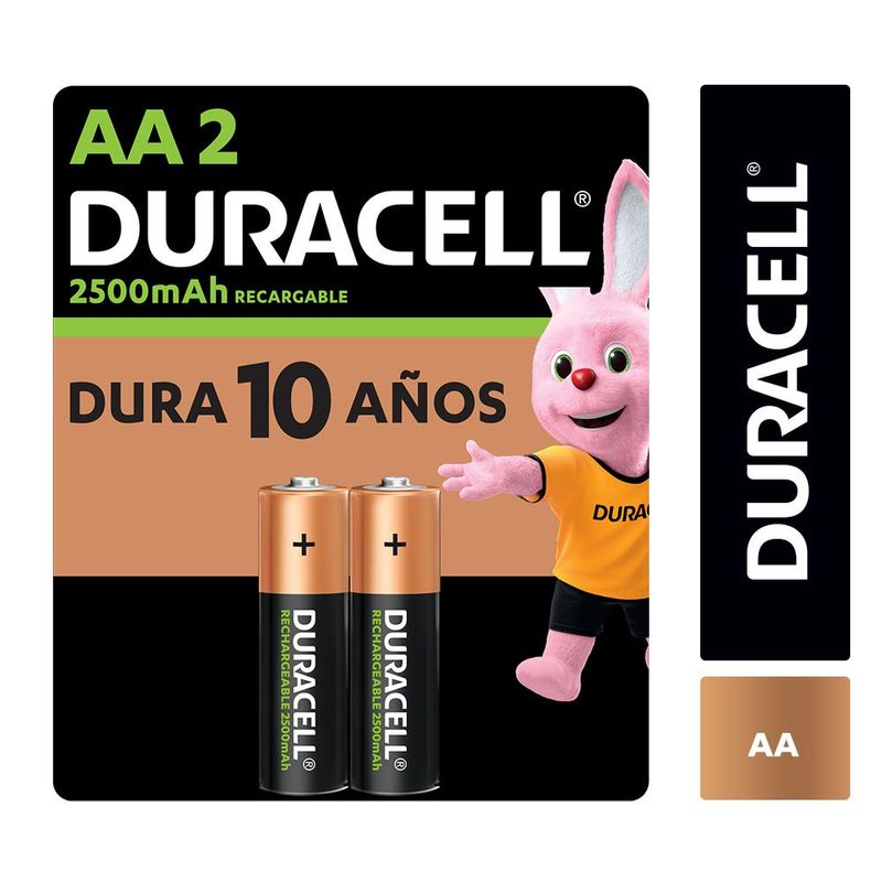 Pilas alcalinas DURACELL AAA x 2 un. - Disco