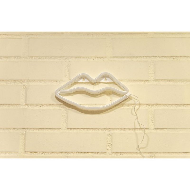 Letrero Estilo Neon Boca (Rosado/Usb/26,5X14Cm) Letreros