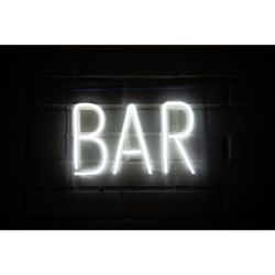 LETRERO ESTILO NEON BAR (USB/40X30CM)