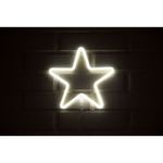 Letrero-Estilo-Neon-Estrella--Blanco-Usb-275X268Cm--Letreros
