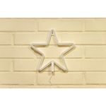 Letrero-Estilo-Neon-Estrella--Blanco-Usb-275X268Cm--Letreros
