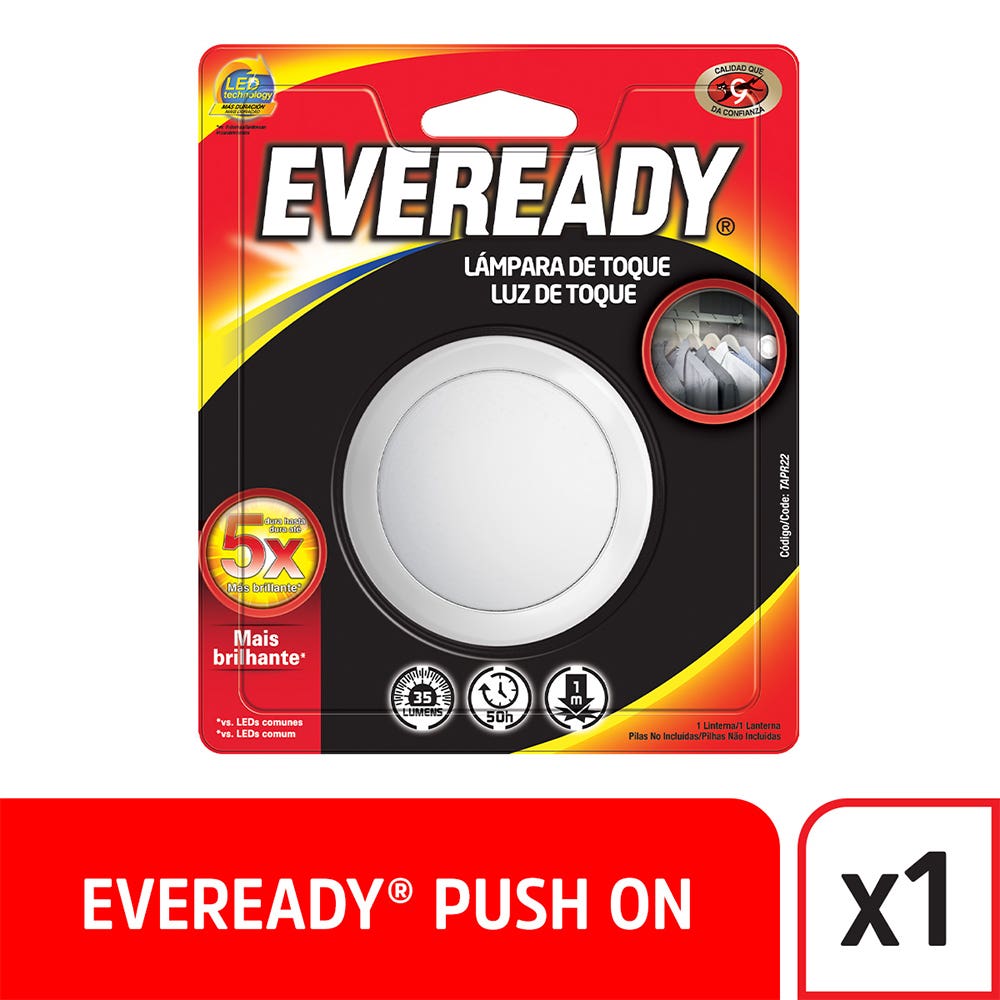 EVEREADY LINTERNA LUZ TOQUE 21HRS 8LUME