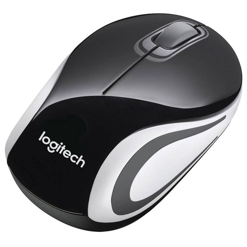 LOGITECH Mouse wireless Mini M187 – Colore nero –